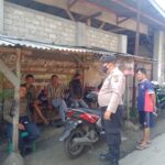 Kanit Samapta Polsek Gunungguruh Lakukan Patroli Dialogis, Pastikan Wilayah Hukum Gunungguruh Aman Kondusif