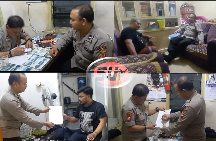 Dalam Ops Zebra 2022, Kanit Binmas Beserta Kanit Lantas Polsek Gunungguruh Gencarkan sosialisasi