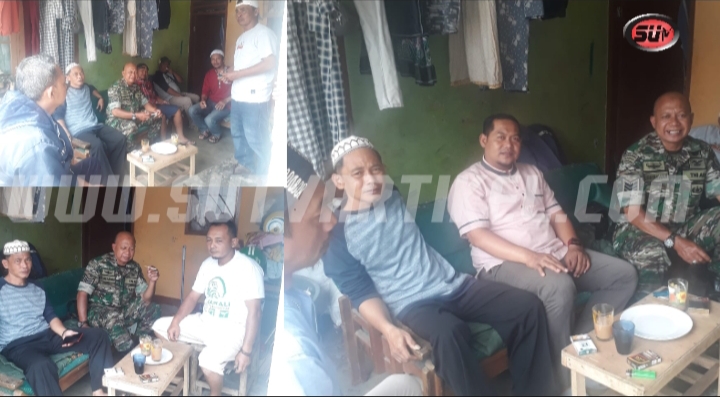 Jaga Hubungan Baik, Babinsa Mangkalaya Koramil 0607-09/Cisaat Laksanakan Komsos dengan Warga Binaan