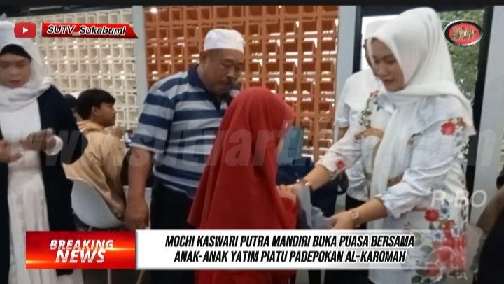 Ramadan Berbagi, Mochi Kaswari Putra mandiri Buka Bersama Anak Yatim Padepokan Al-karomah