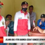 Jelang Lebaran, Babinsa Cisaat Berikan Pembekalan Linmas Desa Binaan
