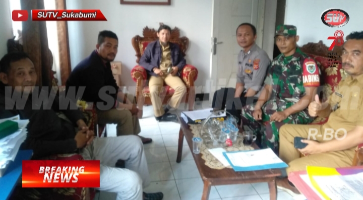 Jalin Sinergitas, Babinsa Sukamantri Bersama Bhabinkamtibmas Dengan Kepala Desa dan Para ketua RW