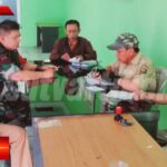 Komsos Dengan Para Kepala Dusun Dilakukan Babinsa Cikujang Tingkatan Sinergitas Pasca Pemilu