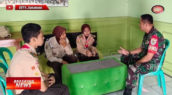 Babinsa Gedepangrango Berikan Pengarahan Kepada SWK Tentang LDKS