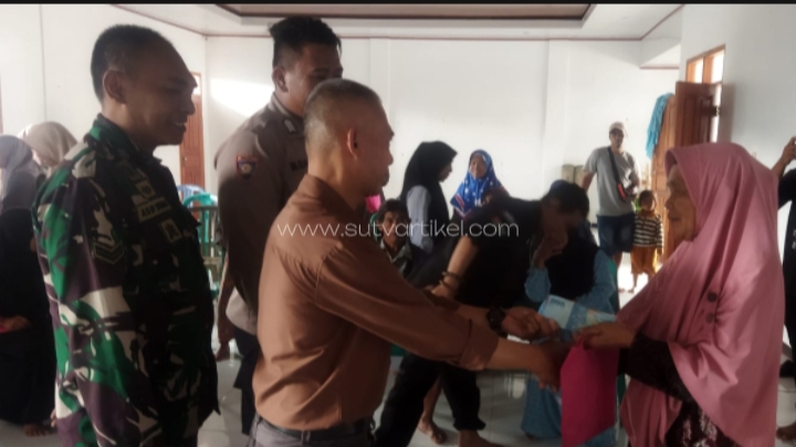 Pemdes Cikahuripan Kadudampit, Salurkan BLT DD 6 bulan TA 2024 Untuk 45 KPM