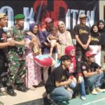 Babinsa Desa Sukasari Koramil 0607-09/Cisaat Dampingi Bakti Sosial Khitanan Massal