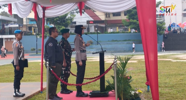 Ikuti Apel Gelar Pasukan, Anggota Koramil 0607-04/Kota Sukabumi Utara Siap Dukung Penuh Polres Sukabumi Kota, Amankan Natal 2024 Dan Tahun Baru 2025