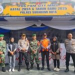 Personil Pos Pam TNI/Polri City Mall Laksanakan Apel dan Pengamanan Nataru 2024/2025