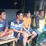 Komsos Babinsa Citamiang Bersama Tomas, Bahas Keamanan Dan Ketertiban Lingkungan di wilayah binaan