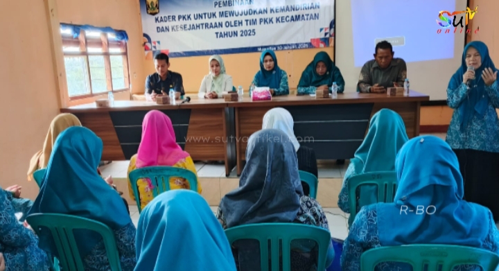 Maksimalkan Tugas, TP-PKK Kecamatan Kadudampit Gelar Rapat Rutin Bulanan Th 2025 Di Desa Muaradua