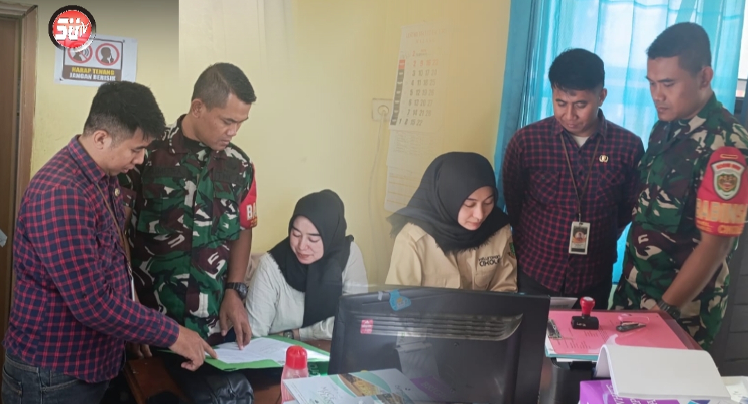 Babinsa Kel. Cikole Koramil 0607-04/Kota Sukabumi Utara Laksanakan Komsos dan Puldata Ter Di Wilayah Binaan