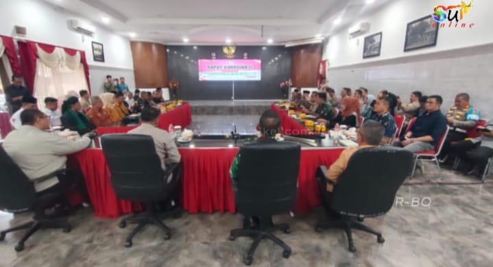 Danramil 0607-04/Kota Sukabumi Utara, Hadiri Rapat Koordinasi dalam rangka Penanganan Geng Motor dan Tauran Pelajar di Wilkum Kota Sukabumi
