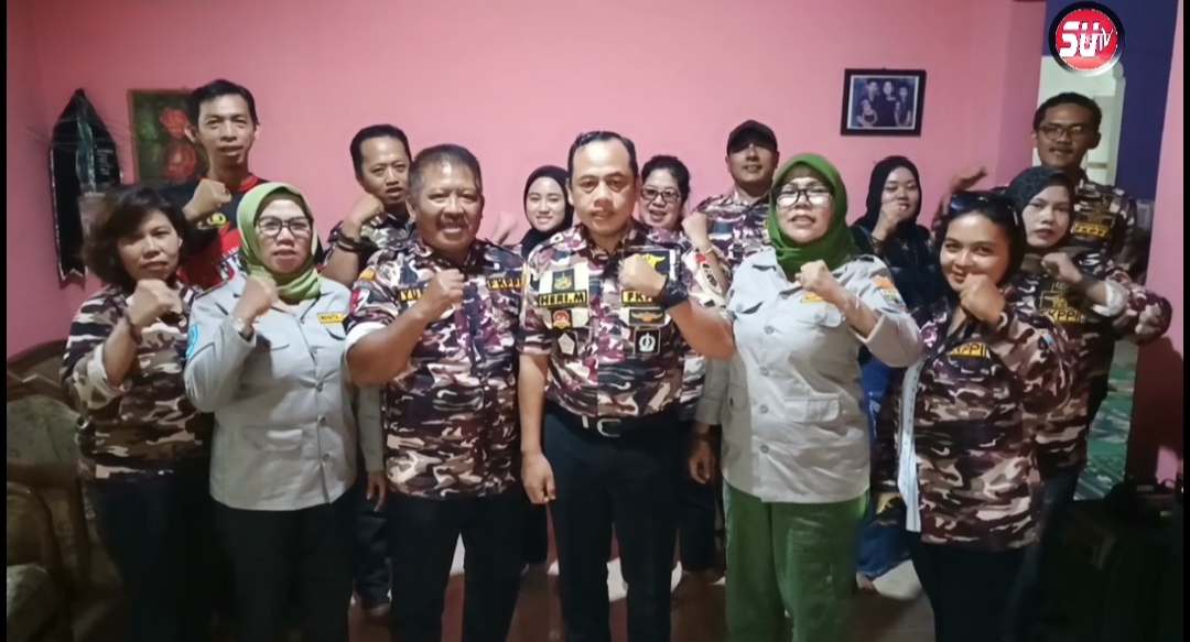 Ketua KB FKPPI 1006 Kab. Sukabumi Kukuhkan Ketua dan Pengurus KB FKPPI Rayon Cicantayan
