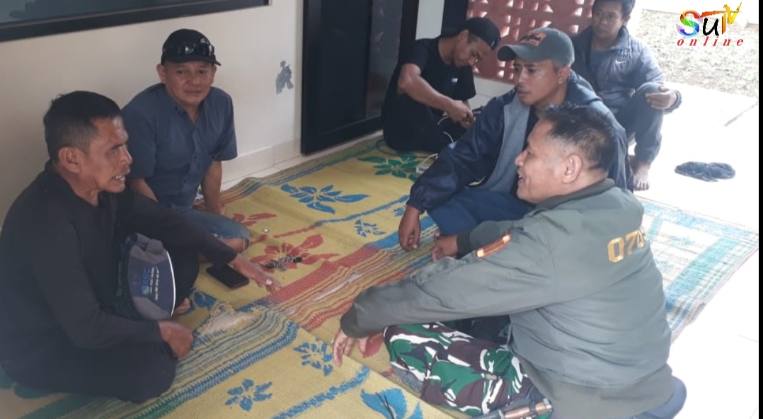 Ciptakan Keamanan dan Ketertiban Dibulan Suci Ramadhan, Babinsa Babakan Komsos Bersama Para Pemuda