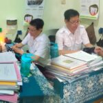 Jalin Sinergitas Babinsa Kel. Gunung Parang Koramil 04/KSU, Komsos Dengan Kasi PPM