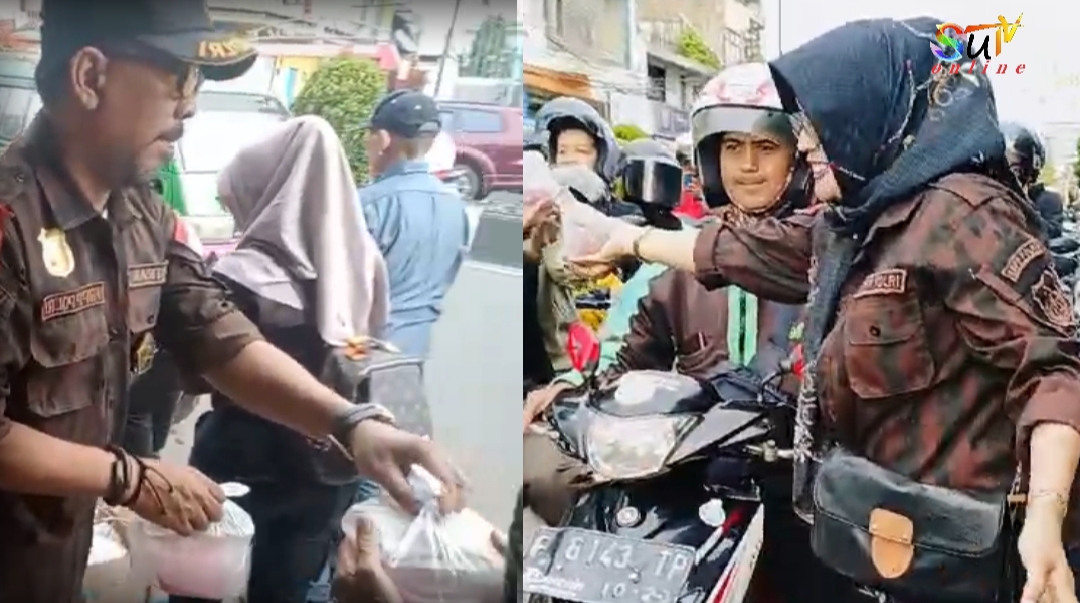 KBPPPolri Resor Sukabumi Kota Berbagi Takjil di Bulan Suci Ramadhan 1446 Hijriyah