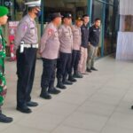 Anggota Koramil 0607-04/Kota Sukabumi Utara, Ikuti Apel Pagi di Pos Pam Citymall Kota Sukabumi Dalam Ops Pengamanan Idul Fitri 2025
