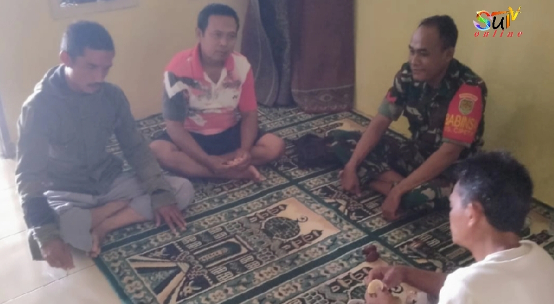 BABINSA CIPETIR CIPTAKAN KEAMANAN MELALUI KOMSOS DENGAN TOMAS DI DESA BINAAN
