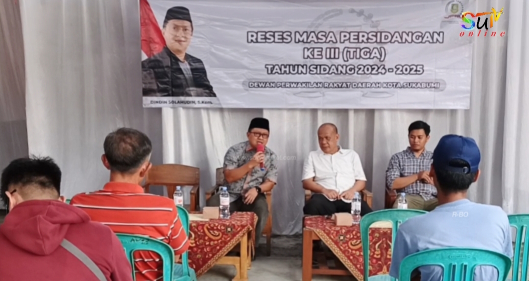 Serap Aspirasi Warga, Anggota DPRD Kota Sukabumi Komisi II Fraksi PKS H. Dindin Solahudin Gelar Reses Masa Persidangan ke III (Tiga)