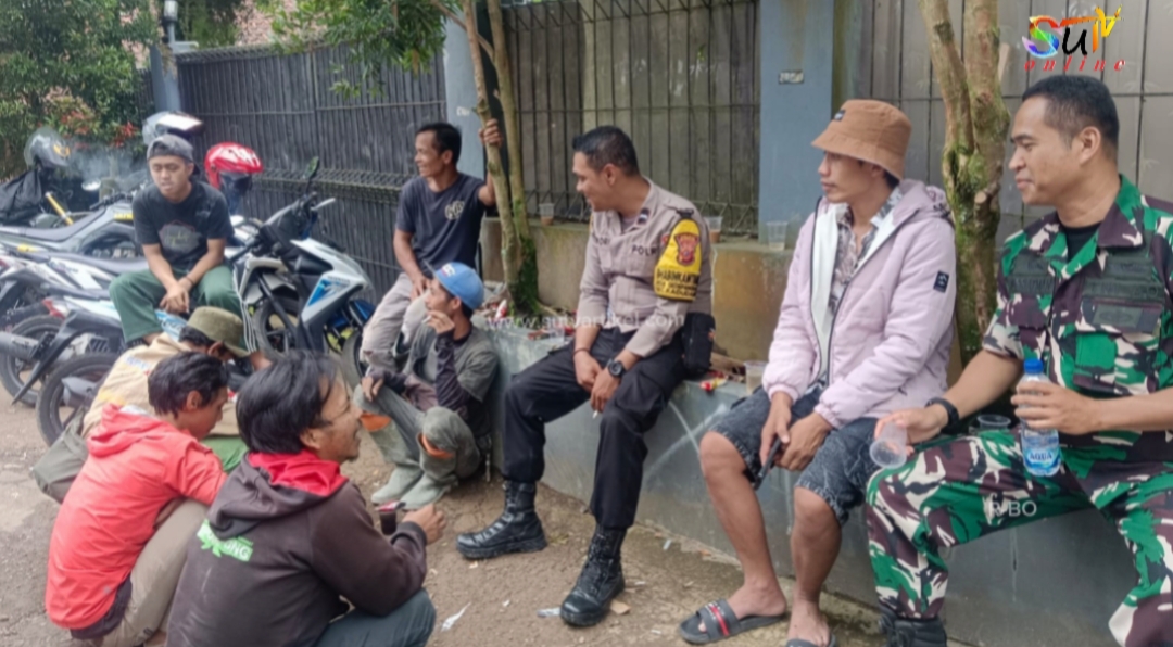 Komsos Dengan Karang Taruna Bukti Wujud kepedulian Babinsa Desa Gedepangrango Kepada Generasi Muda