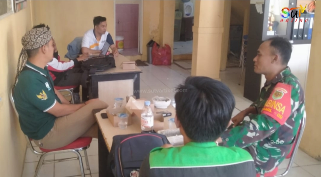 BABINSA GUNUNGGURUH CIPTAKAN KEAMANAN MELALUI KOMSOS DENGAN TOMAS DI DESA BINAAN