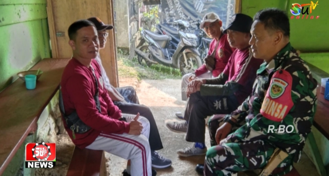 Jalin Komsos, Sebagai Media Babinsa Cibatu Untuk Silaturahmi Bersama Karang Taruna