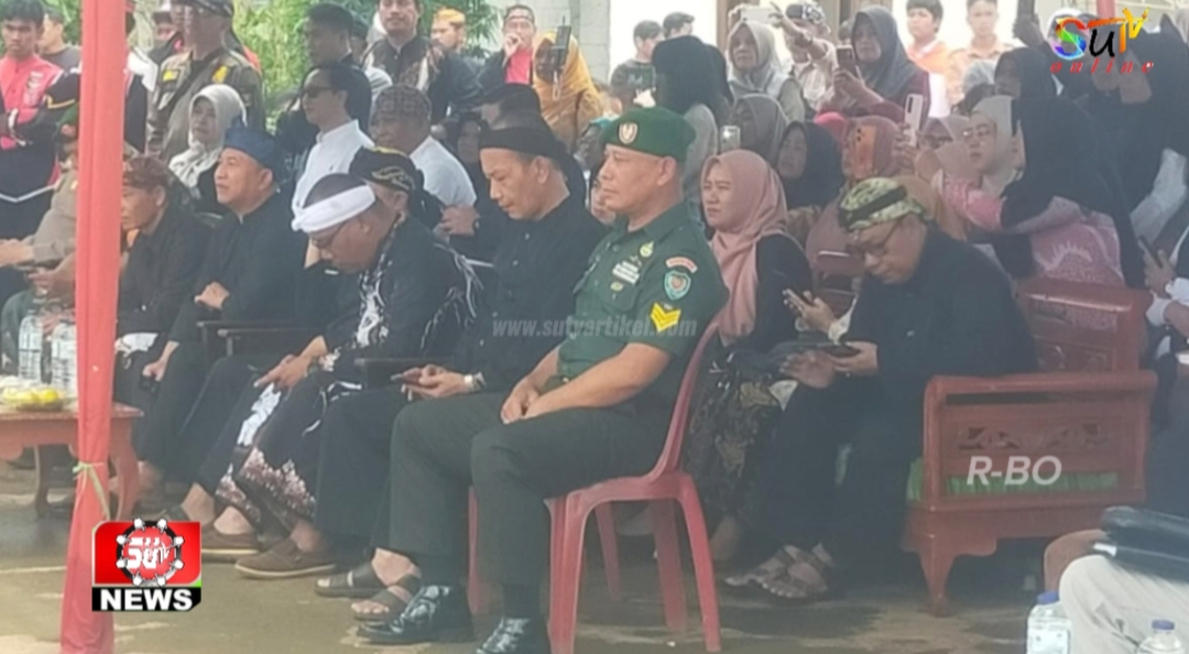 Babinsa Desa Sukamaju Hadiri Kegiatan Milangkala Desa Sukamaju Ke-44 Tahun