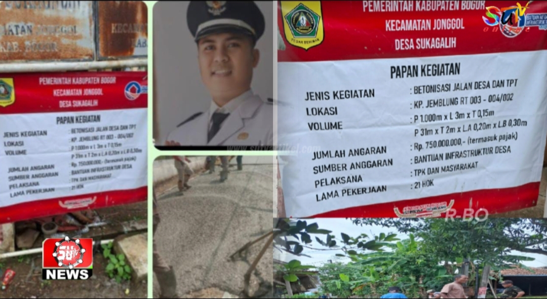 Diduga Kuat Dikerjakan “Asal-asalan”, Proyek Jalan Desa Sukagalih Tuai Sorotan Warga