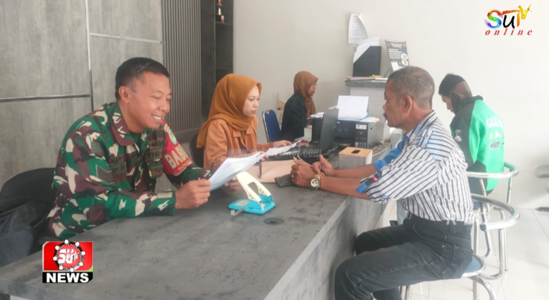 Babinsa Desa Cisaat Koramil 0607-09, Laksanakan Komsos dan Puldata Ter Di Desa Binaan