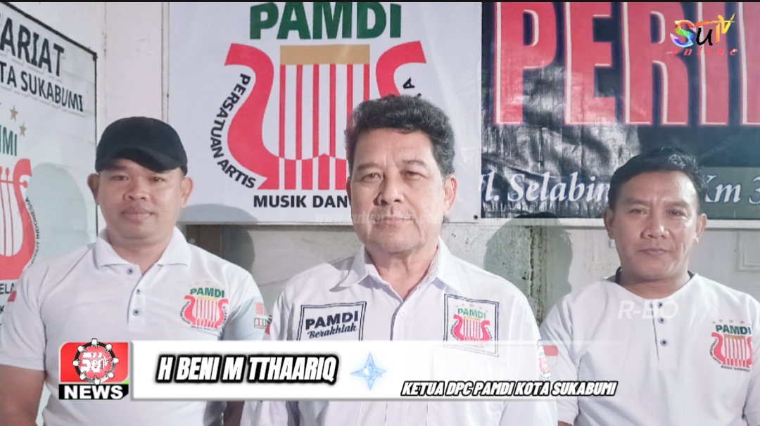 H Beni M. Thaariq Menerima Mandat Dari DPD Sebagai Ketua DPC PAMDI Kota Sukabumi