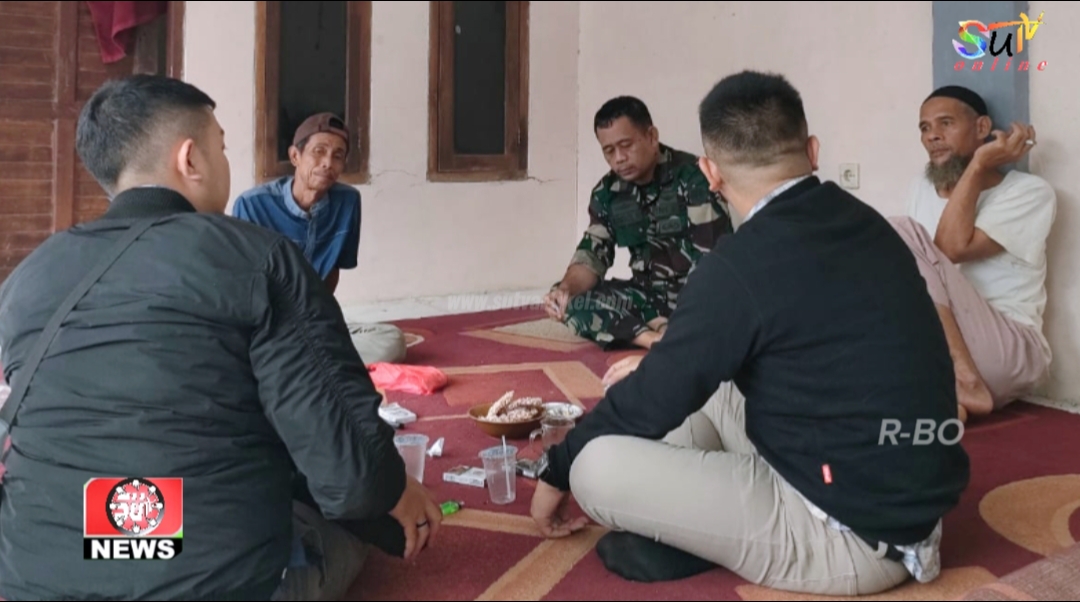 Babinsa Desa Sirnaresmi Koramil 0607-09/Cisaat Laksanakan Komsos Bersama Tokoh Agama