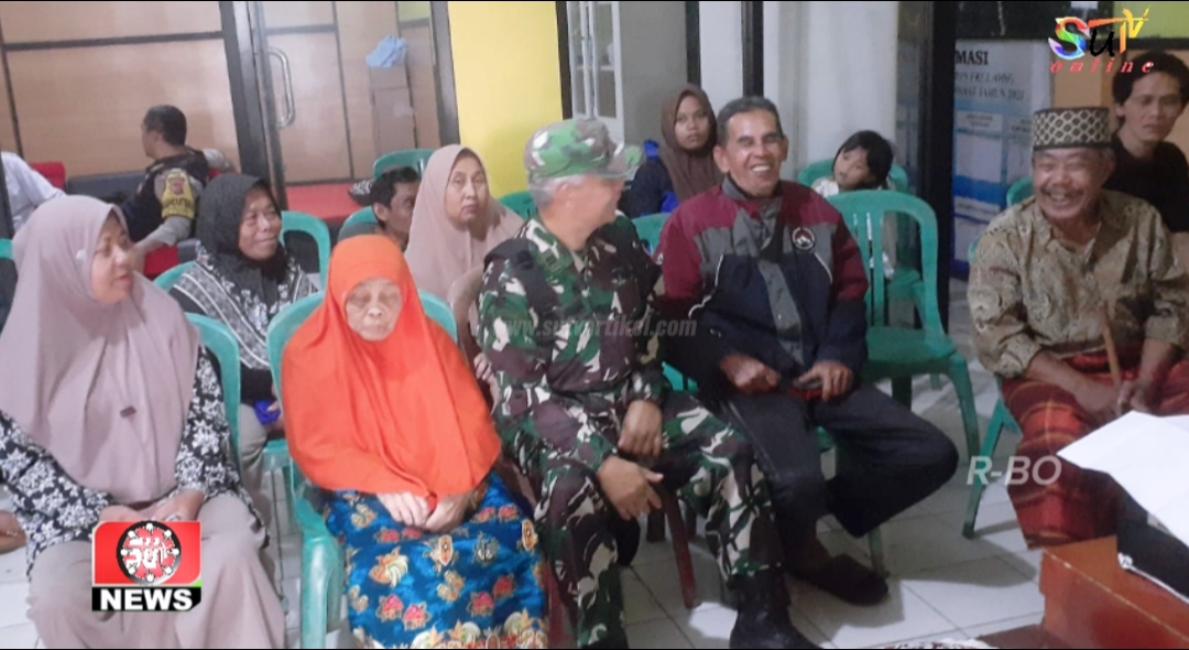 Bina Kebersamaan, Babinsa Sukasari Koramil 09/Cisaat Bercengkrama Dengan Warga Binaan