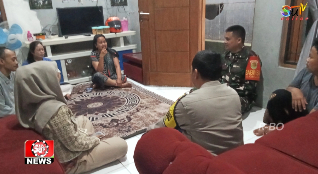 Dipertengahan Bulan Ramadhan, Babinsa Cibolang Tetap aktif lakukan Komsos Dengan warga Binaan
