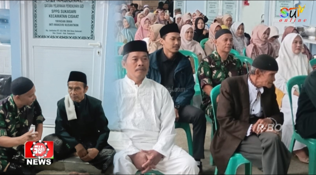 Manunggal bersama Rakyat, Babinsa Sukasari Koramil 0607-09/Cisaat Buka Puasa Bersama Warga