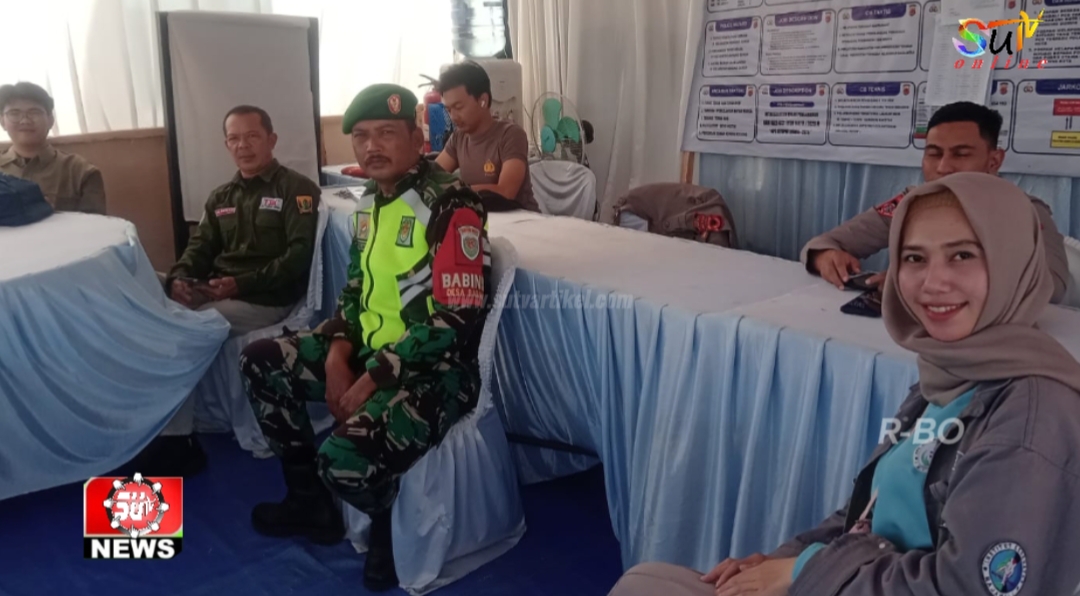 Babinsa Babakan Koramil 09/Cisaat Laksanakan PAM Pos Pelayanan Lebaran Idul Fitri 1447H/2026M