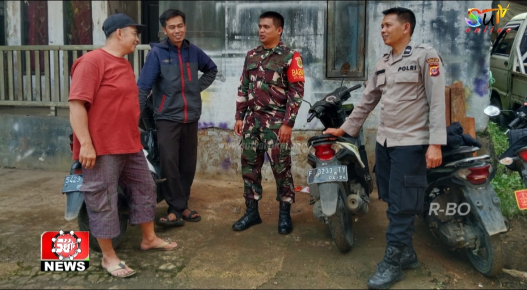 Bangun Komunikasi yang Baik Dengan Warga Babinsa Cibolang Komsos di Wilayah Binaan
