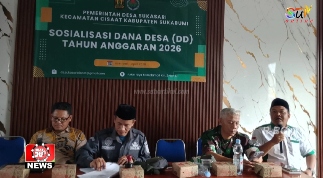Kegiatan Sosialisasi Dana desa Sukasari, Gambaran Besaran DD dan Fokus Penggunaan Sesuai Ketentuan