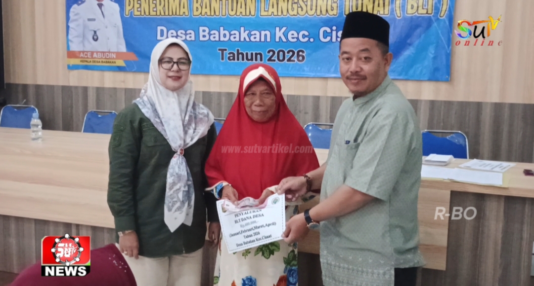 Pemdes Babakan Salurkan BLT-DD 4 Bulan Sekaligus kepada 20 KPM