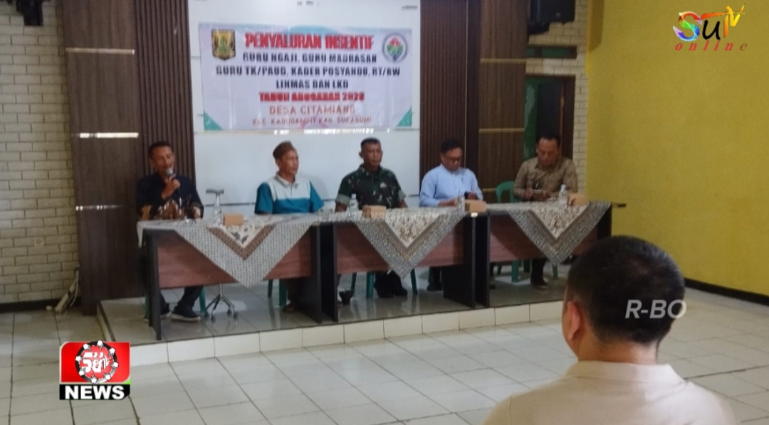 Babinsa Citamiang Hadiri Musdesus Penetapan BLT Dana Desa Tahun 2026