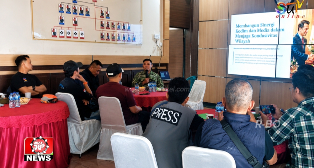 Dandim 0607/Kota Sukabumi Gelar Coffee Morning Bersama Insan Pers Bangun Sinergi dalam Menjaga Kondusifitas Wilayah