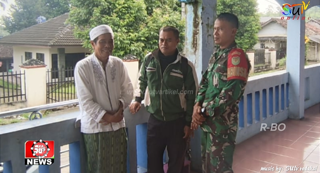 Jalin Kebersamaan, Babinsa Desa Padaasih Komsos Dengan Tokoh Agama Di Wilayah Binaan