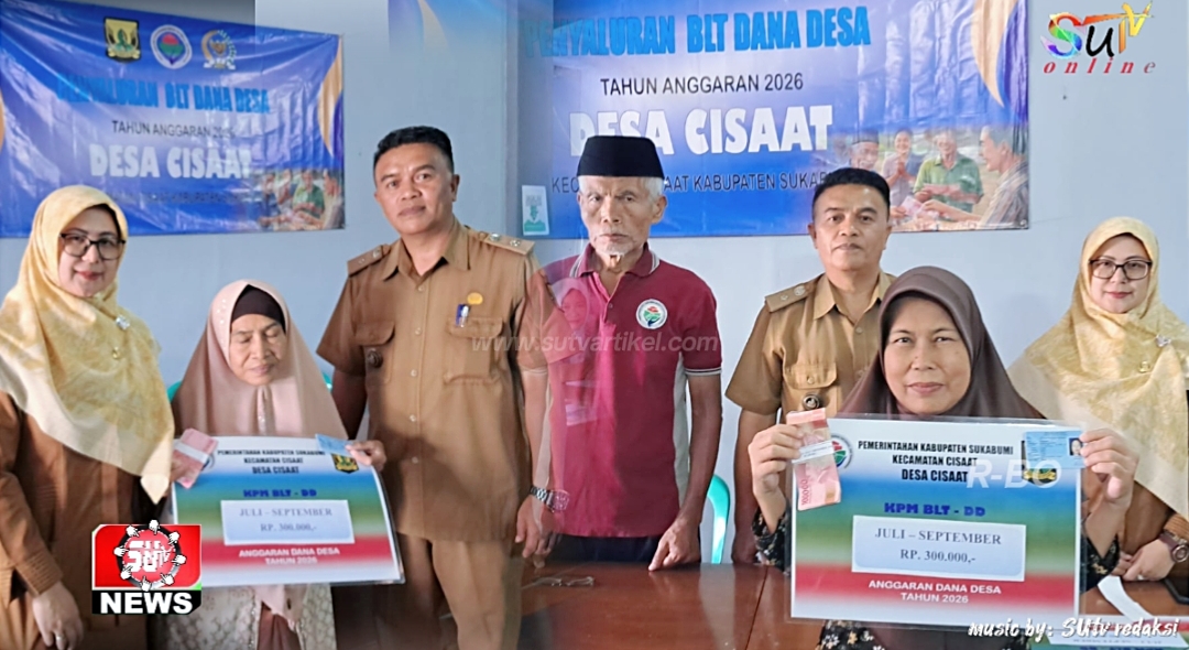 Pemdes Cisaat Salurkan BLT Dana Desa Periode Juli, Agustus, September 2026 kepada 29 KPM