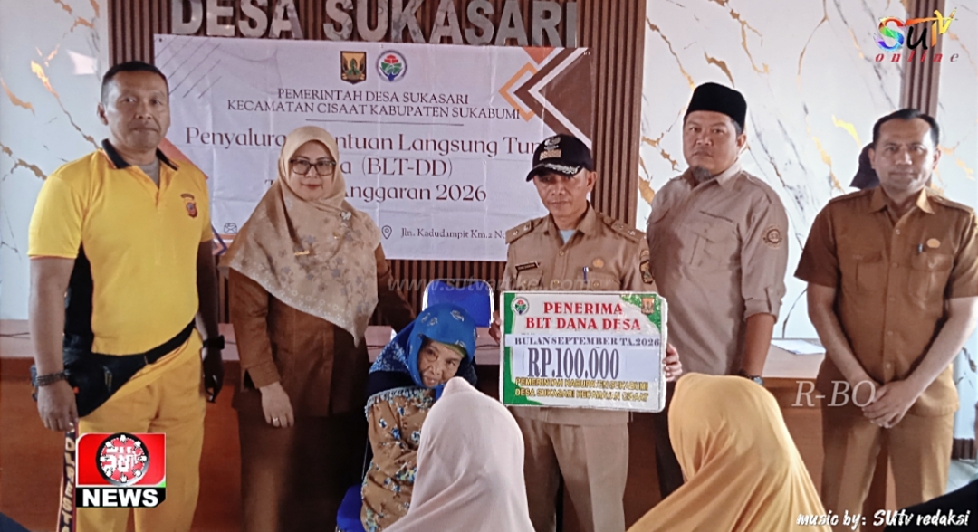 Pemdes Sukasari Salurkan BLT Dana Desa Periode September–Oktober 2026, Ringankan Beban Ekonomi warga