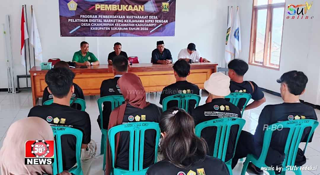 Pemerintah Desa Cikahuripan Gelar Pelatihan Digital Marketing untuk Tingkatkan Kapasitas Pelaku UMKM
