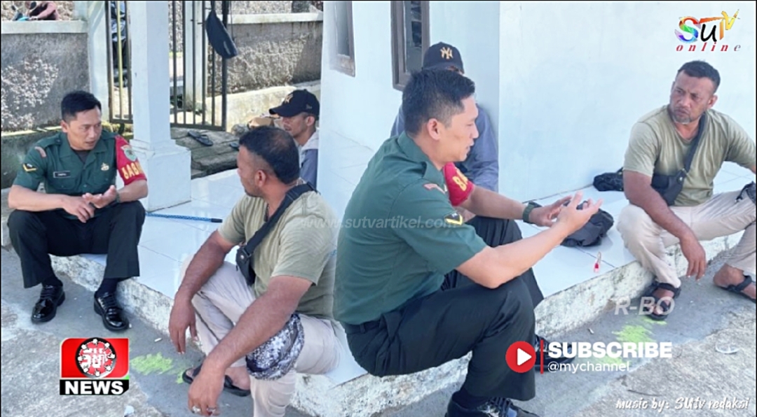 Serda Saeful Muharom Babinsa Desa Muaradua Koramil 09/Cisaat Laksanakan Komsos Bersama Toda